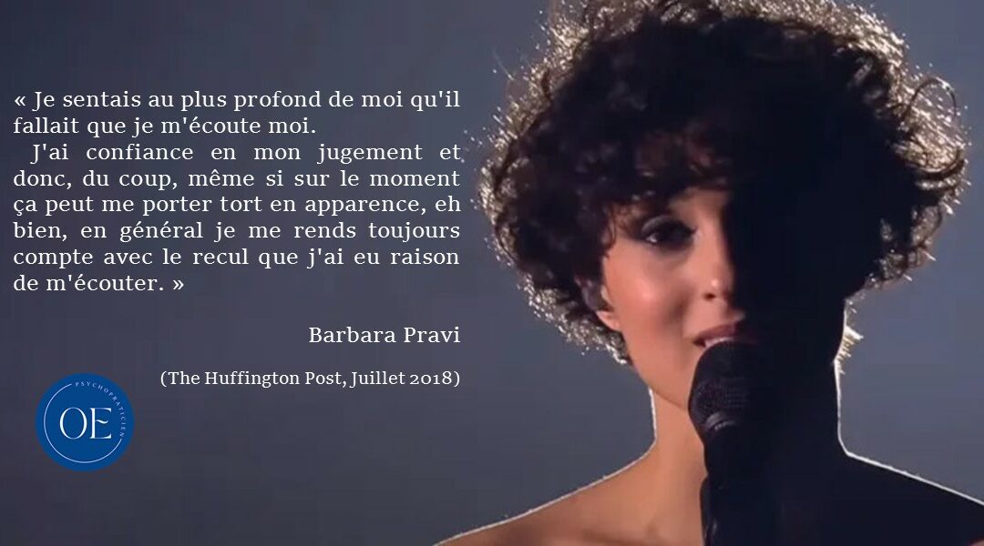 Barbara Pravi - Besoin de s'écouter